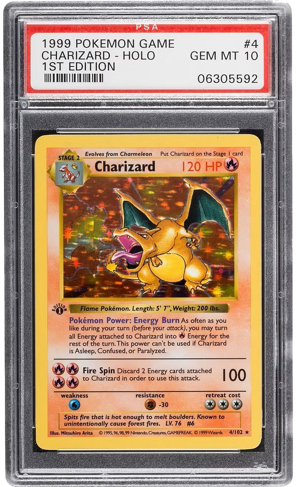 Charizard Holo — 1st Edition 1
